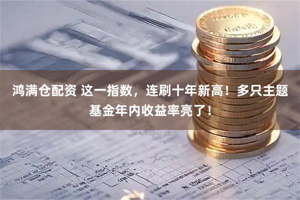 鸿满仓配资 这一指数，连刷十年新高！多只主题基金年内收益率亮了！